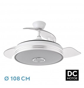 Ventilador blanco con...
