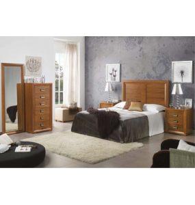 Dormitorio completo en madera