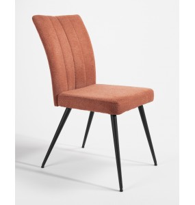 Silla moderna tapizada con...